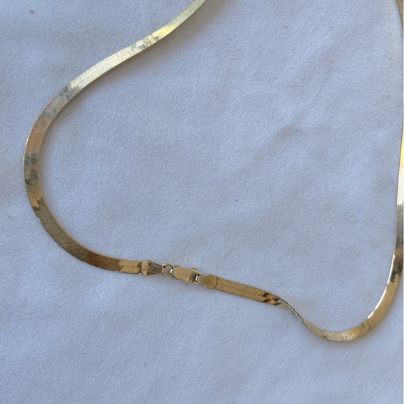 925 Gold Plated Lightweight Necklace - Picture 5 of 7